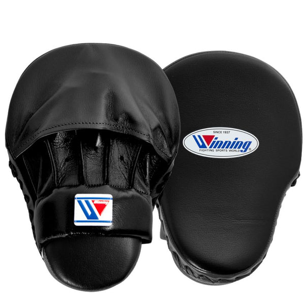 WINNING JAPAN BOXING CM-65 HIGH GRADE PUNCH MITTS - BLACK