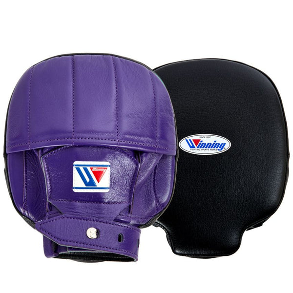 WINNING JAPAN BOXING SENDAI CUSTOM PUNCH MITTS - PURPLE BLACK